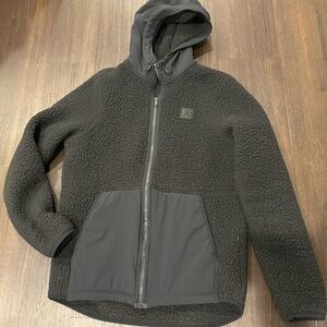 Under Armor Black Fleece Zip-Up Jacket